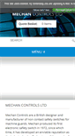 Mobile Screenshot of mechancontrols.com
